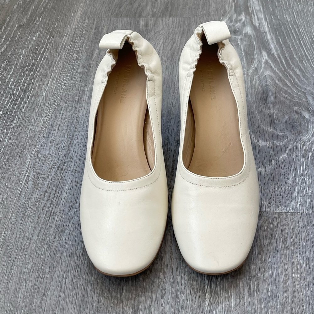 Everlane The Day Leather Heels Size 8 - Picture 2 of 5